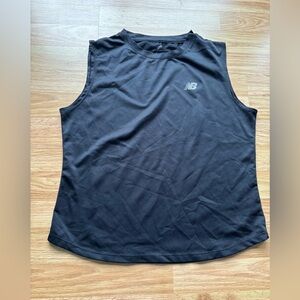 New Balance Women's Black Sleeveless Top